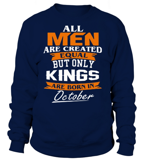 Kings are born in October Women's Sweatshirt