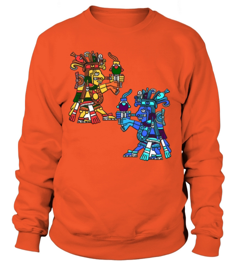 Aztec God Mayan Civilization Inca Culture Gift Men's Sweatshirt