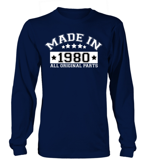 MADE IN 1980 ALL ORIGINAL PARTS Men's Long Sleeve