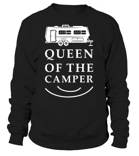 Queen of the RV - Camping Camper Vacation Gift Women's Sweatshirt