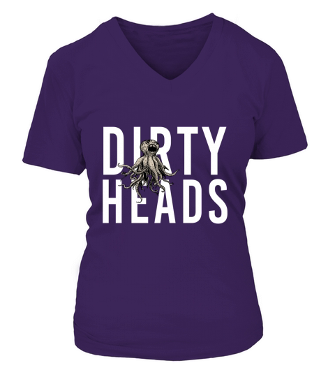 Simple Dirty Heads Logo V-neck T-Shirt Woman