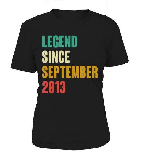 September 2013 9th Birthday 9 Years Old Bday Gift Women's T-Shirt