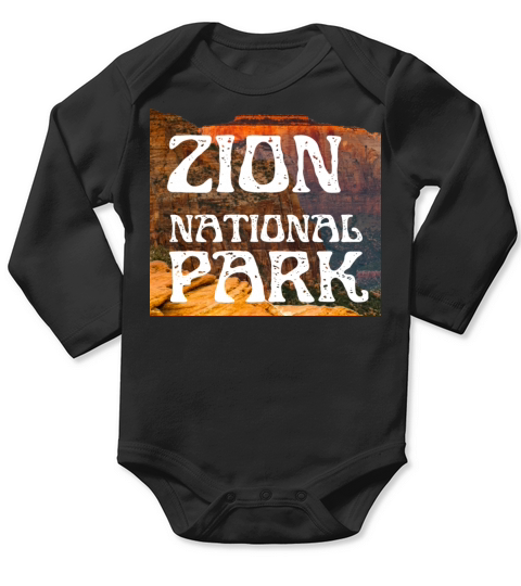 Zion National Park Utah Nature Photography Long Sleeve Baby One-Piece