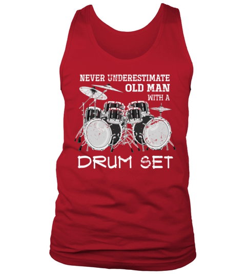 Drums Retirement Tank Top Unisex