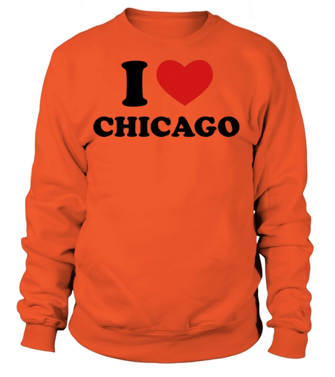 I Love Chicago Women's Sweatshirt