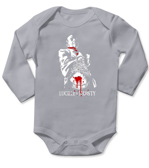 Lucille is Thristy Long Sleeve Baby One-Piece