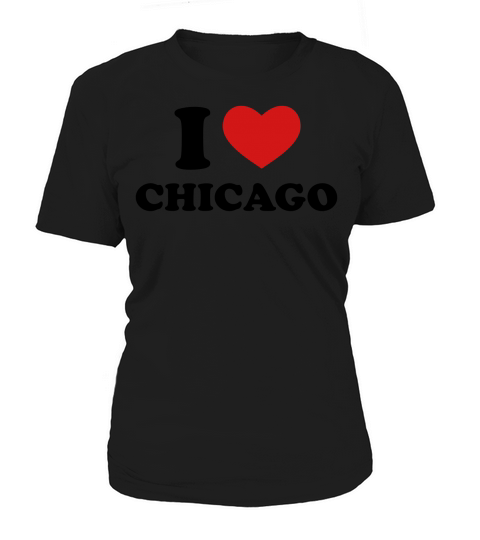 I Love Chicago Women's T-Shirt