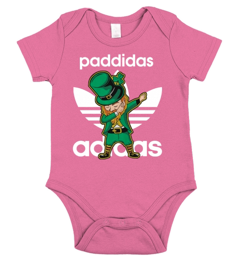 Dabbing Leprechaun Paddidas Short Sleeve Baby One-Piece