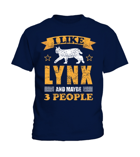 Lynx Forest Animal Lovers Quote Gift Kids T-Shirt