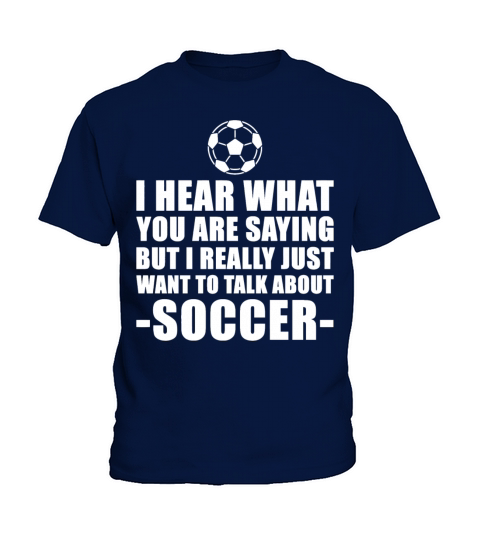 Soccer - cute soccer for boys or girls - funny s Kids T-Shirt