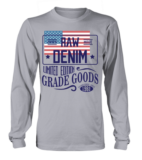 Raw Denim Women's Long Sleeve