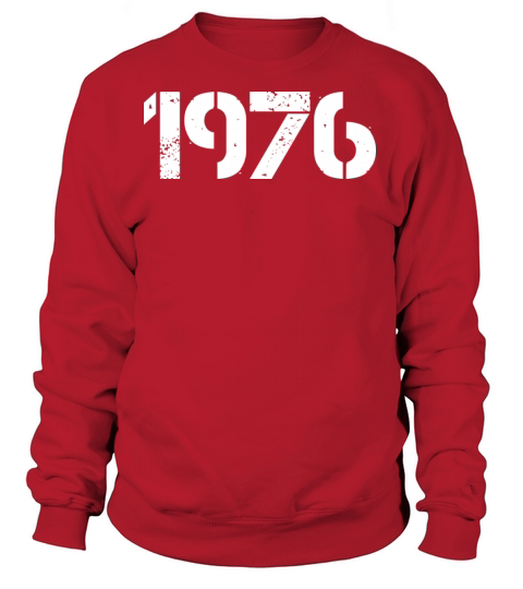 1976 Retro Vintage Birthday since in 1976 gift Women's Sweatshirt