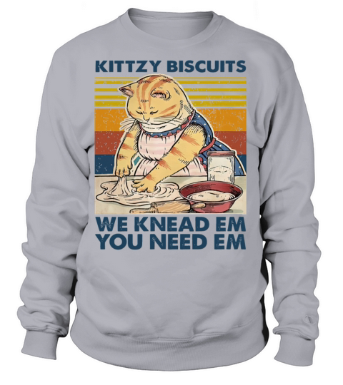 Kittzy Biscuits Funny Cat Women's Sweatshirt