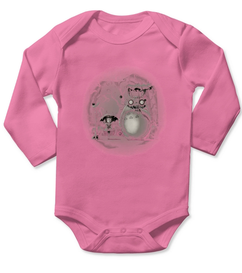 Mon voisin effrayant Totoro Long Sleeve Baby One-Piece