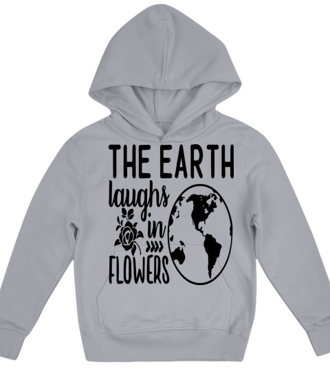 The Earth Laughs In Flowers Kids Hoodie