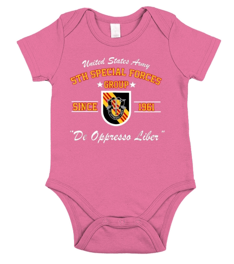 5th Special Forces Group SFG Short Sleeve Baby One-Piece