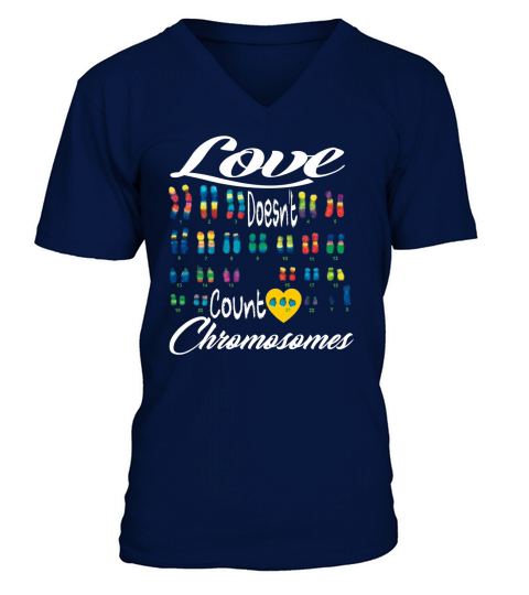 World Down Syndrome Day V-Neck T-shirt