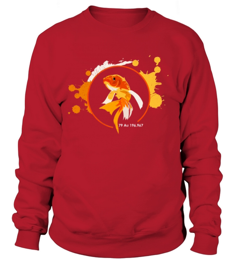 Fish Goldfish AU Gold Au 196.967 Funny Gift Idea Women's Sweatshirt