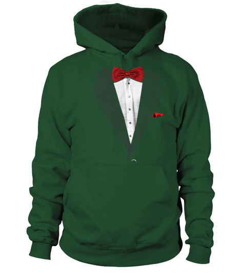 bow tie sear sucker tuxedo Women's Hoodie