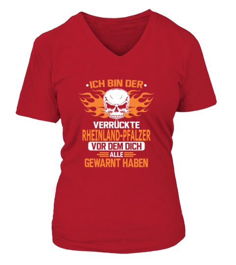 RHEINLAND-PFÄLZER V-neck T-Shirt Woman