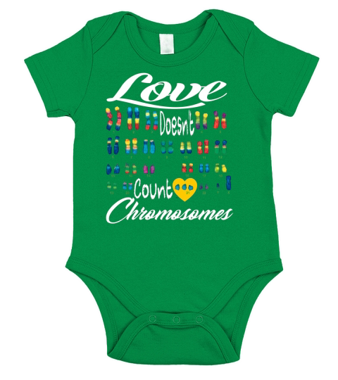 World Down Syndrome Day Short Sleeve Baby One-Piece