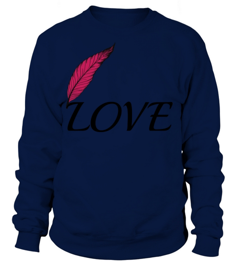 Love with feather Women's Sweatshirt
