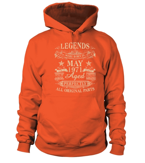 Legends Were Born In May 1971 50th Birthday Women's Hoodie
