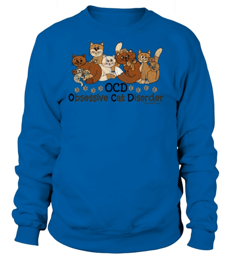 OCD Obsessive Cat Disorder Women's Sweatshirt