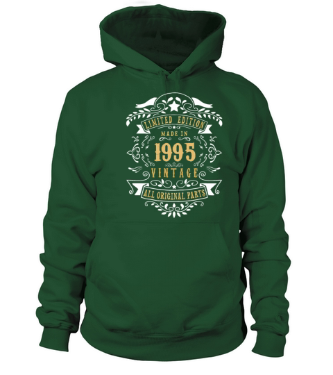 Limited Edition Made In 1995 Vintage Original Men's Hoodie