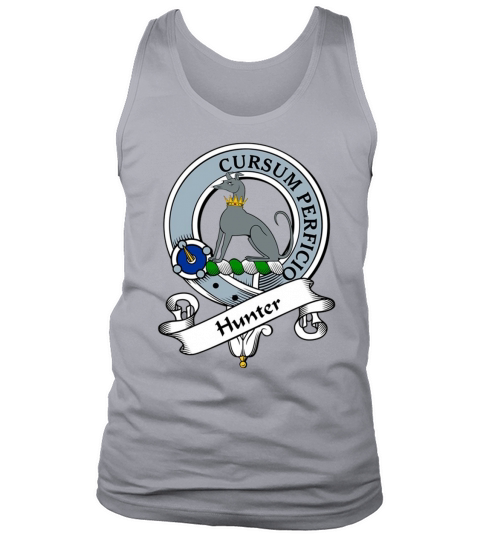 Hunter Clan Badge Scottish Clan Badges Tank Top Unisex