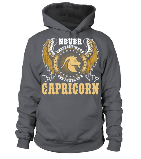Never Underestimate The Power Of A Capricorn Women's Hoodie
