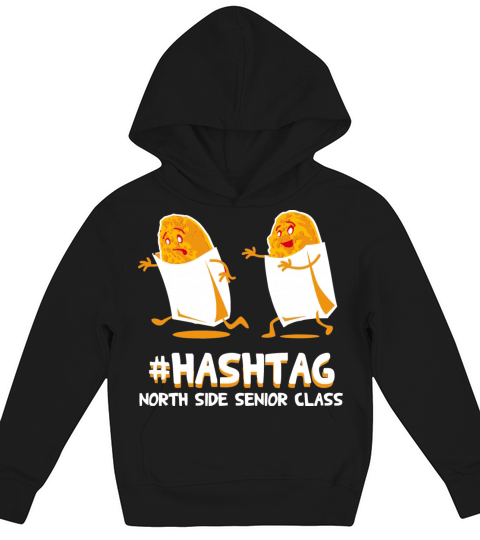 Hashtag North Side Senior Class Kids Hoodie