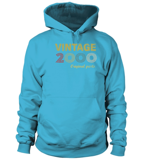 Vintage 2000 21st Birthday Gifts 21 Year Old Gift Women's Hoodie
