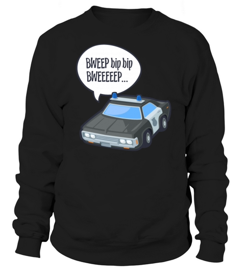 Police Car Women's Sweatshirt