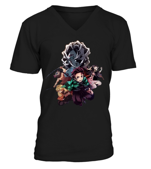 Demon Slayer Men's V-Neck T-shirt