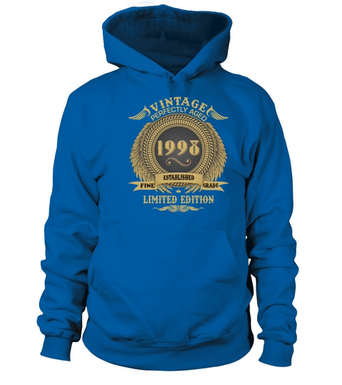 Vintage Perfectly Aged 1998 Limited Edition Women's Hoodie