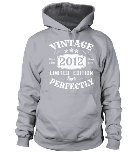 Vintage 2012 Limited Edition Aged Perfectly Women's Hoodie