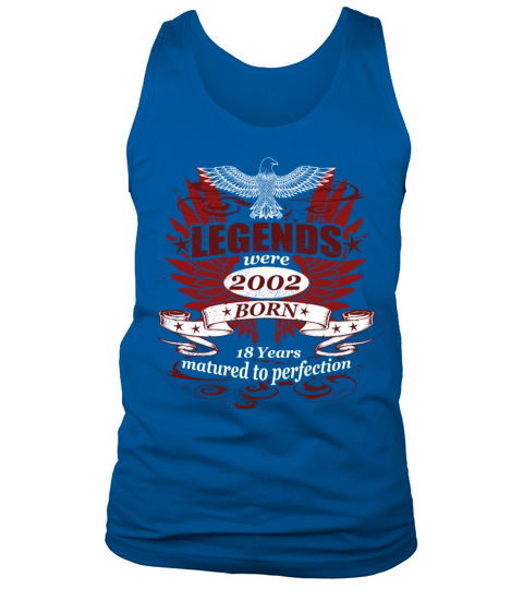 Gift for the 18th Birthday Vintage 2002 18 Years Men's Tank Top