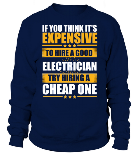 Funny Electrician Licensed Electrical Engineer Wir Women's Sweatshirt