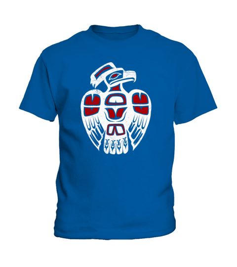 Haida Thunder Bird Tribal Tattoo Gift Idea Kids T-Shirt