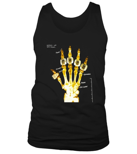 Official Kobe Hand X Ray gold Tank Top Unisex