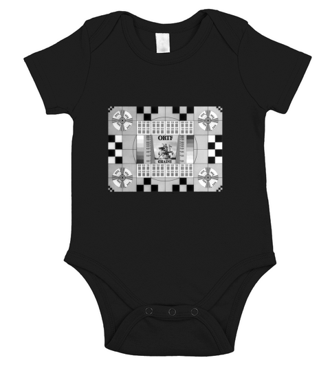 La mire de lORTF 2eme chaine Short Sleeve Baby One-Piece