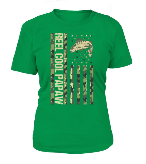 Reel Cool Papaw - Funny Fishing Paw Paw Fisherman Women's T-Shirt
