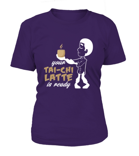 Funny chai latte design as a gift idea Taiji Women's T-Shirt