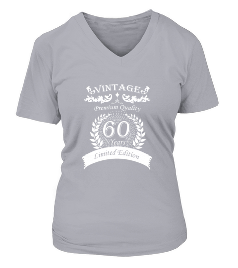 60th birthday vintage V-neck T-Shirt Woman
