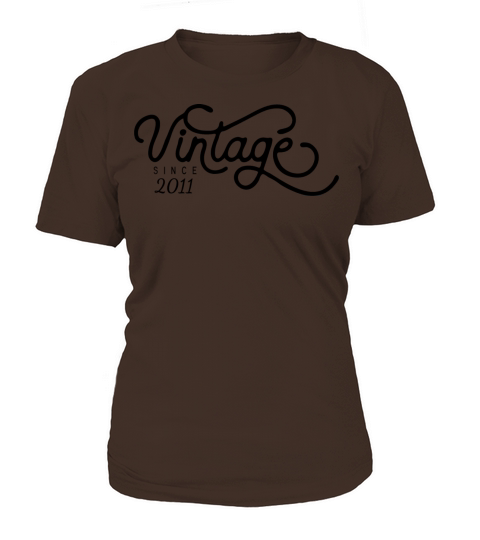 Vintage Since 2011 Birthday Gift Women's T-Shirt