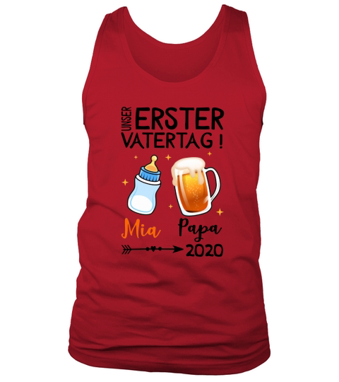 UNSER ERSTER VATERTAG Tank Top Unisex