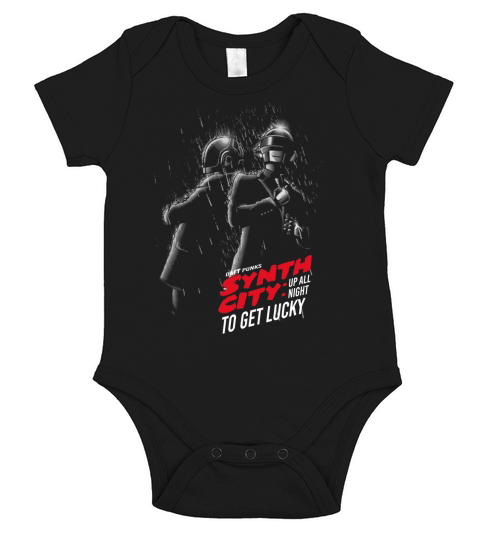 DP Synth City Short Sleeve Baby One-Piece