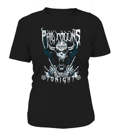 Phil Collins in the air tonight Rock Metal Women's T-Shirt