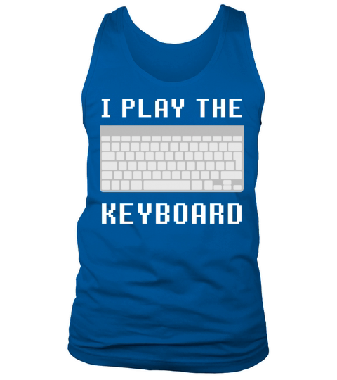 I Play The Keyboard Men's Tank Top
